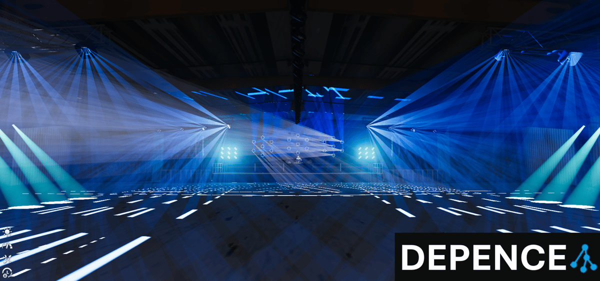 DEPENCE - Large Stage - with logo